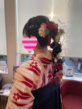 ヘアサロンカルア(Hair salon KARUA) 卒業式袴スタイル&成人式ヘアセット