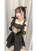 ツイン　編み込みツイン　Ｙ2K　リボンアレンジ　ｙｕｋｉ