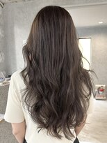 ラック(LUCK)&nbsp;ナチュラルバレイヤージュ/船橋/くすみベージュ/細めハイライト