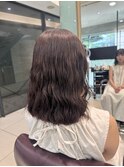 なみまきパーマミディアムパーマ伸ばしかけパーマ