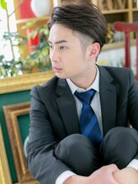 カバーヘア ブリス 大宮西口(COVER HAIR bliss)&nbsp;■グレージュアッシュツーブロックマッシュ107-3大宮20代30代