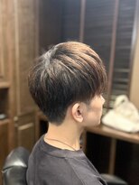 ザバーバー 日本橋高島屋SC(THE BARBER)&nbsp;マッシュ風ナチュラルヘア【バーバー/理容室/メンズカット】