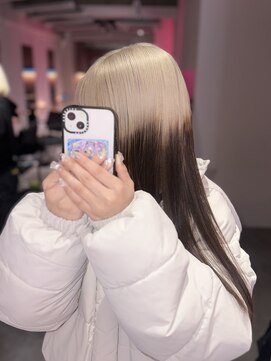 ダズリングディア(Dazzling Deer) ミルクティベージュ/ブラウン/ルーツカラー/デザインカラー