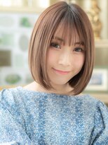 カバーヘア ブリス 北浦和(COVER HAIR bliss) 美髪グレーベージュアッシュ前下がりボブディA4北浦和30代40代