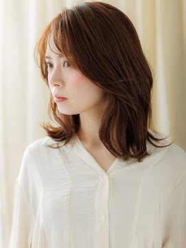 カバーヘア ブリス 上尾西口店(COVER HAIR bliss) 乾かすだけくびれミディアムロングウルフカットY上尾30代40代