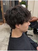 メンズパーマシャドウパーマ渋谷メンズヘア