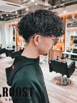 ルースト 渋谷店(ROOST)&nbsp;MEN’S HAIR/波巻ツイストスパイラル/フェザーパーマ/眉毛/渋谷