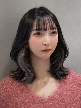 ヘアリゾート粋 新宿三丁目本店 デザイン/インナーカラー/シルバーアッシュ