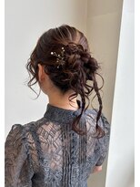 セツコ イタガキ(Setsuko itagaki) お呼ばれヘアアレンジ