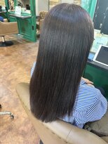 ヘアーラウンジ アンフィ 井土ヶ谷(Hair Lounge Anphi) うるツヤストレート/水素トリートメント