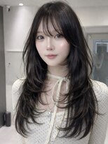 サンド ミュウ 横浜店(sand mieu)&nbsp;レイヤーカット/ハッシュカット/髪質改善/グレージュ/横浜