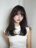 【Open記念】小顔カット+髪質改善ストレート+選べるトリートメント【いわき】