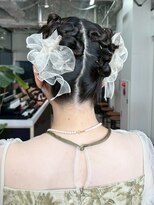 アルバム 新宿(ALBUM SHINJUKU) 韓国ヘアイメチェンミディアムグレージュ_ba587082
