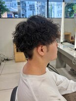 ヴァンメン アフェクション 金山(VANMEN AffECTION) 波巻きパーマ