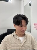 曲がる縮毛矯正で作るセンターパート