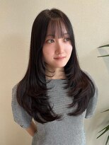 ベル 流山おおたかの森(BELLE)&nbsp;レイヤーカット×透明感たっぷりチョコレートブラウン