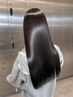 【ブリーチ毛対応】酸性ストレート+髪質改善トリートメント
