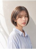 ショートボブ髪型20代30代40代50代前髪あり前髪なし面長丸顔大宮