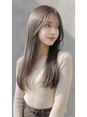 【Lolonois中津】髪質改善ストレート×グレージュ