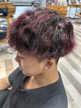 コル アサヒカワ(col asahikawa) レッド×ブラックローライト