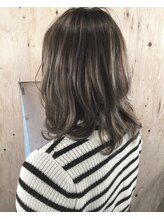 カラーファクトリーゴジュウゴ(color factory55) バレイヤージュグラデーション★グレージュカラー