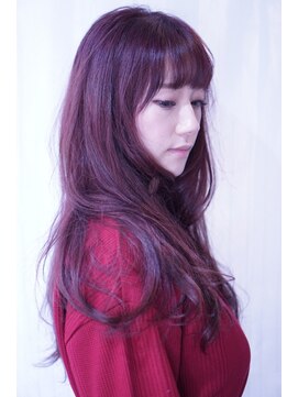 ナンバー ジェミカ 札幌(N° jemica) ロング×ベリーピンクブラウン