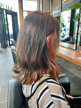 エルヘアー(el HaiR) オレンジインナー