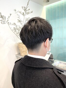 ロミーオム 本厚木(ROMMY. Homme) ナチュラル刈り上げマッシュスタイル◎