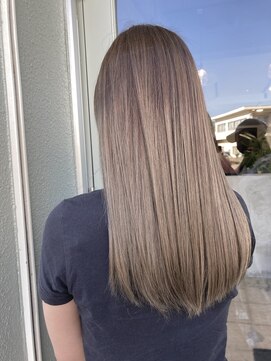 ニコア 千葉(nicoa) アッシュベージュ/大人かわいい/大人巻き[千葉/千葉駅]