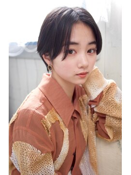 グランアージュ 錦糸町(grandage) 大人かわいいハンサムショート/丸みショート耳かけひし形ボブa