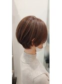 大人可愛いショートスタイル
