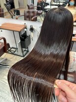 アディクト 東陽町西口(addict)&nbsp;圧倒的ツヤ髪になれる髪質改善＿地毛風カラー＿ロング［東陽町］