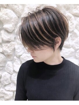 モアナ バイ ヘッドライト 武蔵小杉店(Moana by HEADLIGHT) Moana【武蔵小杉】#ショートボブ#ハンサムショート#大人かわいい
