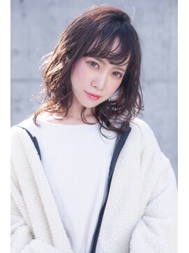 アルテ(ARTE) 【ARTE表参道/青山】大人可愛い小顔ひし形ボブ×イルミナカラー