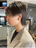 メンズマッシュウルフ
