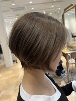 アマレット(Amaretto) 【ミルクティーグレージュ×ショートボブ】