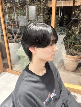 ジールサロン つくば本店 シースルーバングウルフ