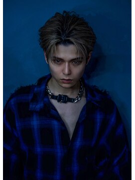 スキル(SKILL) 【SKILL】ツーブロック刈り上げショートメンズパーマハイライト