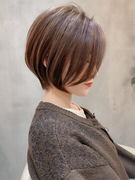 ロンド エスポワール 錦糸町(Lond espoir) 切りっぱなしボブ美髪ピンクブラウン【工藤昴】