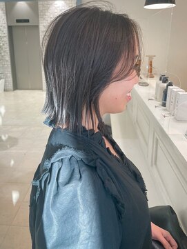 オルガン(Organ) 似合わせ前髪の切りっぱボブ