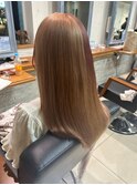 ベージュ レッド