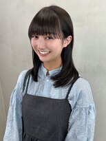 アイティーバイアルバム 北千住店(IT by ALBUM)&nbsp;くすみベージュ小顔秋色オリーブカラー透明感カラー_ba531671