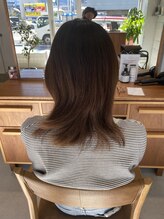 髪質改善トリートメント施術前・2回目来店時