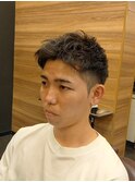 スパイキーショートパーマ