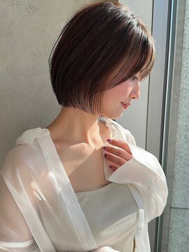 アフロート ルヴア(AFLOAT RUVUA) 似合わせ ショート ボブ 30代 40代 小顔 新宿 ひし形 前上がり