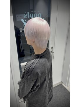 ポプルス(popls) メンズウルフ/ウルフカット/マッシュウルフ/ハイトーンウルフ