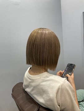 アミリー ひたち野うしく店(Amily) ハイライトバレイヤージュダブルカラーケアブリーチ20代30代