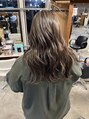 ヘアー バイ フォーク 旭川店(Hair by VORK)&nbsp;ハイライトで立体感を出し髪をふんわりと柔らかで上品な印象に！