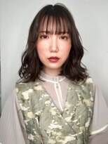 カバーヘア ブリス 戸田公園西口店(COVER HAIR bliss)&nbsp;ゆるふわパーマくせ毛風ミディアムレイヤーp1戸田公園20代30代