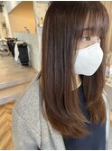 黒髪/クラゲヘアー/オリーブグレー/小顔/ココアベージュ/我孫子